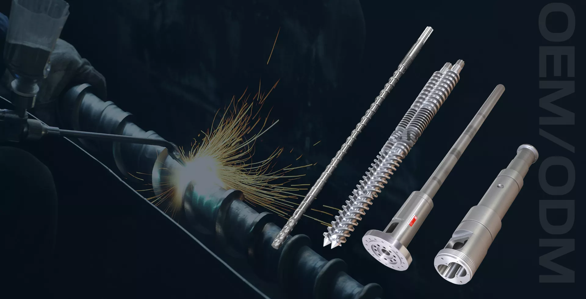 I-Conical Twin Screw Barel Factory