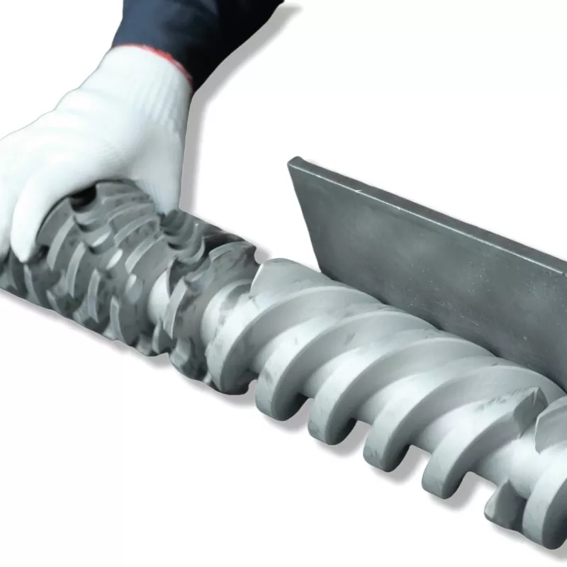 Bimetallic Conical Twin Screw